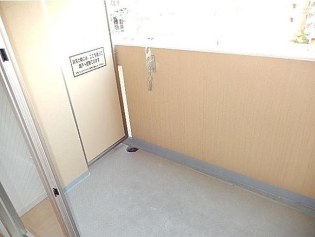 プレジール灘のバルコニー