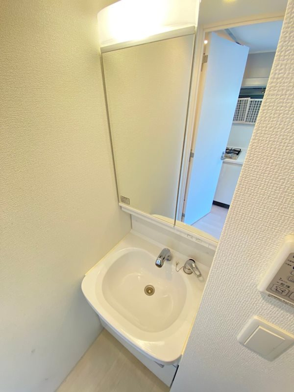 レオンコンフォート阿波座西の洗面所