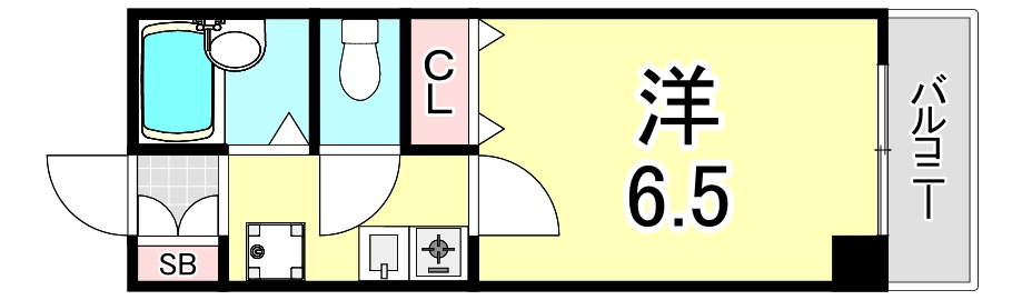 サンハウス本山の間取り