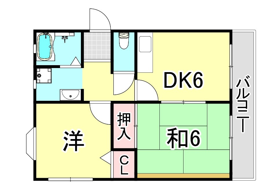 ツインティ木本の間取り