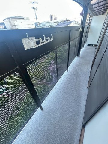 ウエストハイツのバルコニー