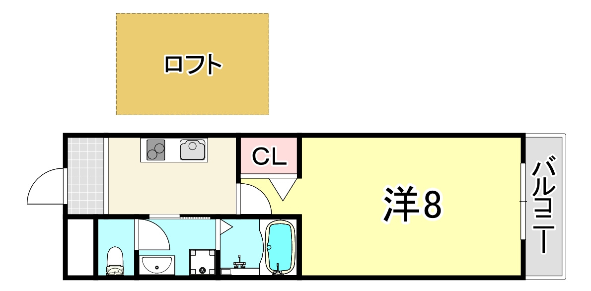 VIRGO ZWEIの間取り