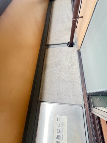 ドミール小林のバルコニー