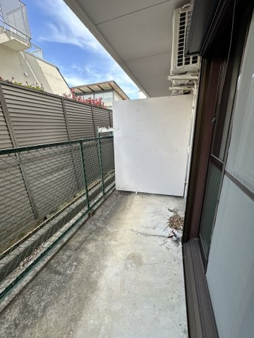 パイントーリ南郷のバルコニー