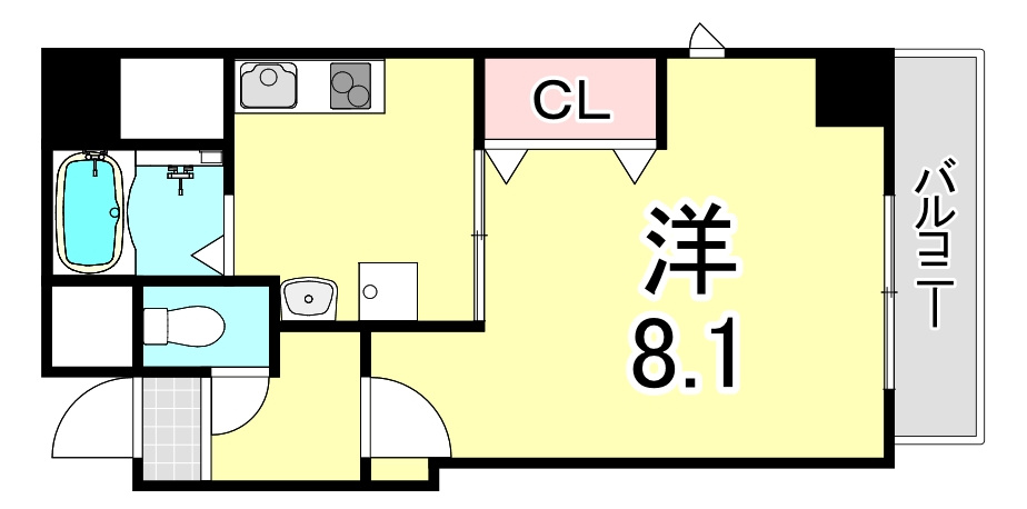 ラ・フォンテ甲東園の間取り