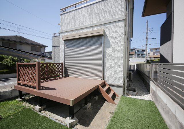 大府市共和戸建ての庭