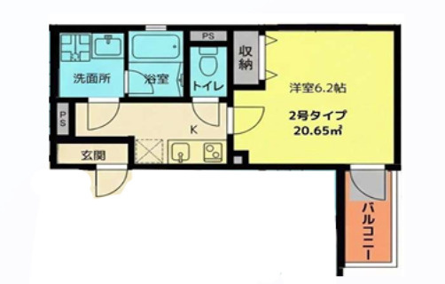 ALEGRIA尼崎西本町の間取り