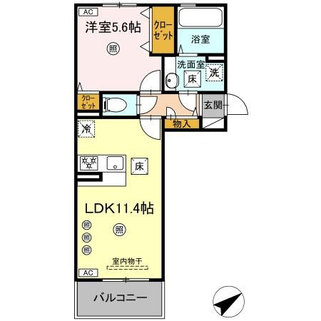 【間取り】 | D-Room西片町