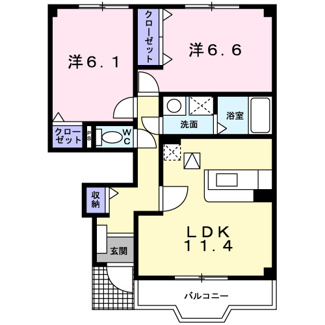 【間取り】 | ル　ソレイユ