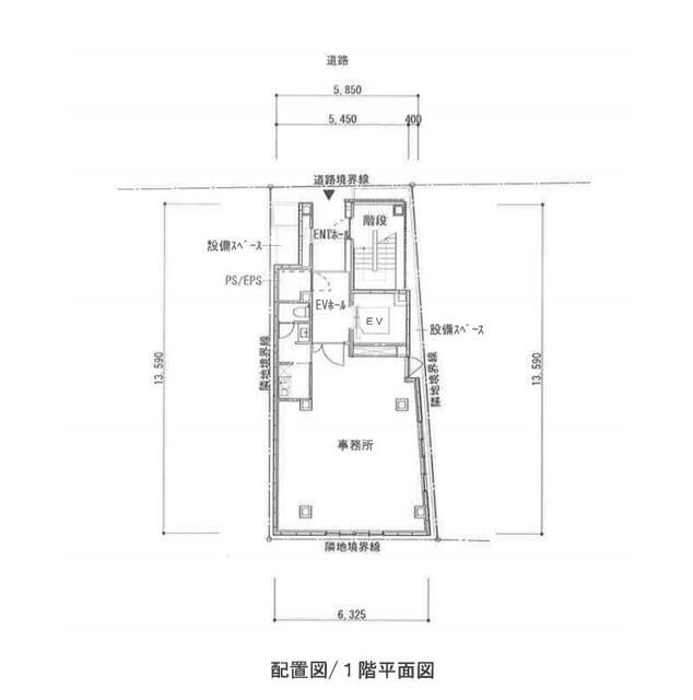 千葉市中央区今井２丁目の店舗事務所の間取り