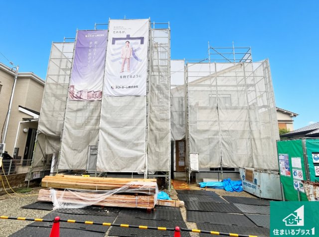 神戸市垂水区上高丸　新築一戸建ての外観|現在建築中！落ち着いた街並みで新生活を始めることが出来そう！周辺の物件も併せてご紹介させて頂きます！