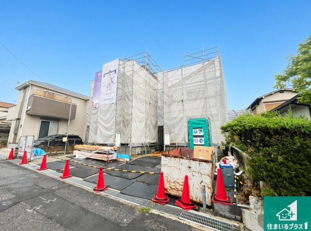 神戸市垂水区上高丸　新築一戸建ての外観|現在建築中！落ち着いた街並みで新生活を始めることが出来そう！周辺の物件も併せてご紹介させて頂きます！