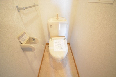 【トイレ】 | メリディオ葛原Ａ | 清潔感のあるトイレです