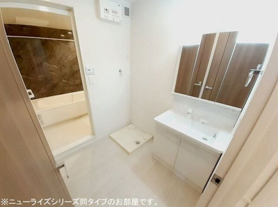 【洗面所】 | ルミエール・シエルⅠ | 使いやすい洗面所です