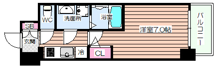 【間取り】 | エスリード大阪クレストコート