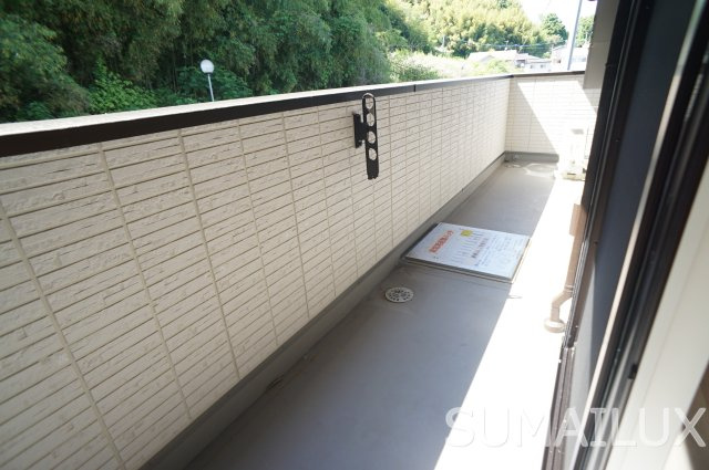 D-ROOM西熊本駅Ⅱのバルコニー