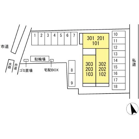 D-ROOM西熊本駅Ⅱのその他共用部分