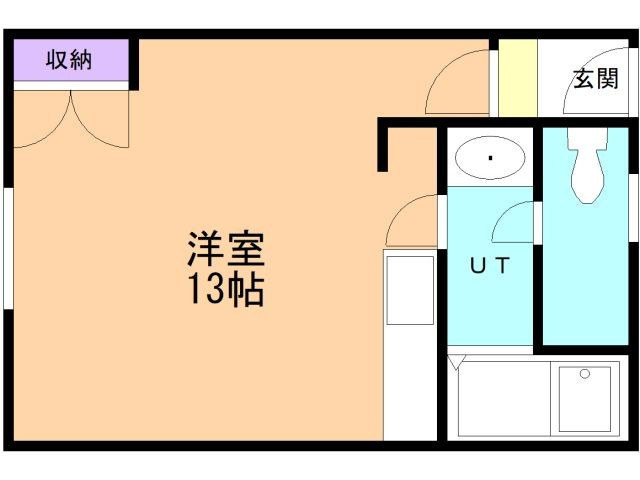 光和ハイツＢの間取り