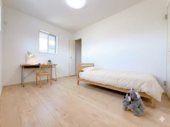 【洋室】 | 前橋市荒牧町　新築住宅 | AIによる家具配置イメージです