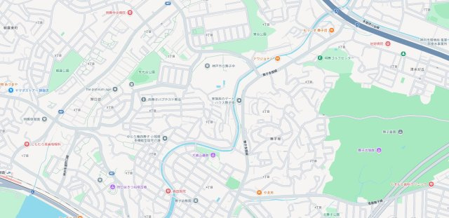 神戸市垂水区西舞子　新築一戸建ての地図