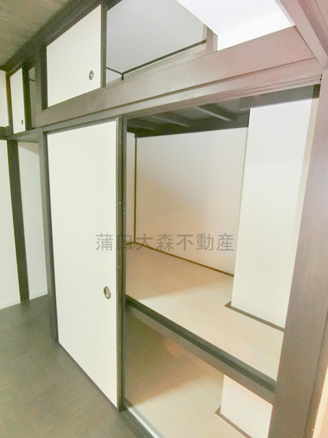 グランデ蒲田の収納|和洋室4.2帖　収納　押入