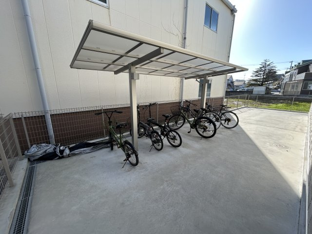 ◆一棟アパート◆クレール林崎の駐輪場