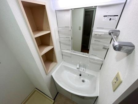 マンションアクロス西巣鴨の洗面所