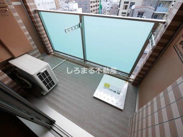 セイワパレス玉造上町台のバルコニー
