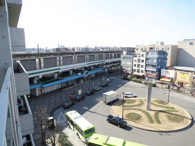 プライムアーバン浮間公園の展望|バルコニー左には浮間舟渡駅！