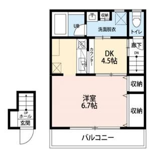 流山市西初石４丁目のアパート