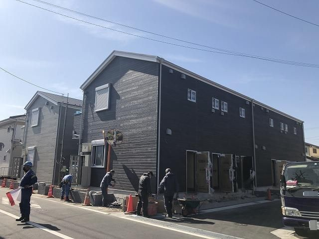 流山市西初石４丁目のアパートの外観