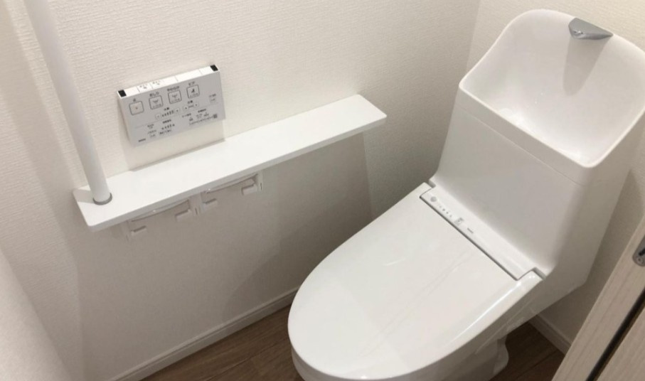 流山市西初石４丁目のアパートのトイレ