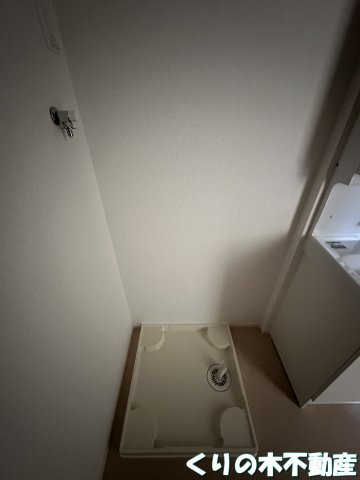 【設備】 | ポルテシャンス都 | 室内洗濯機置き場です