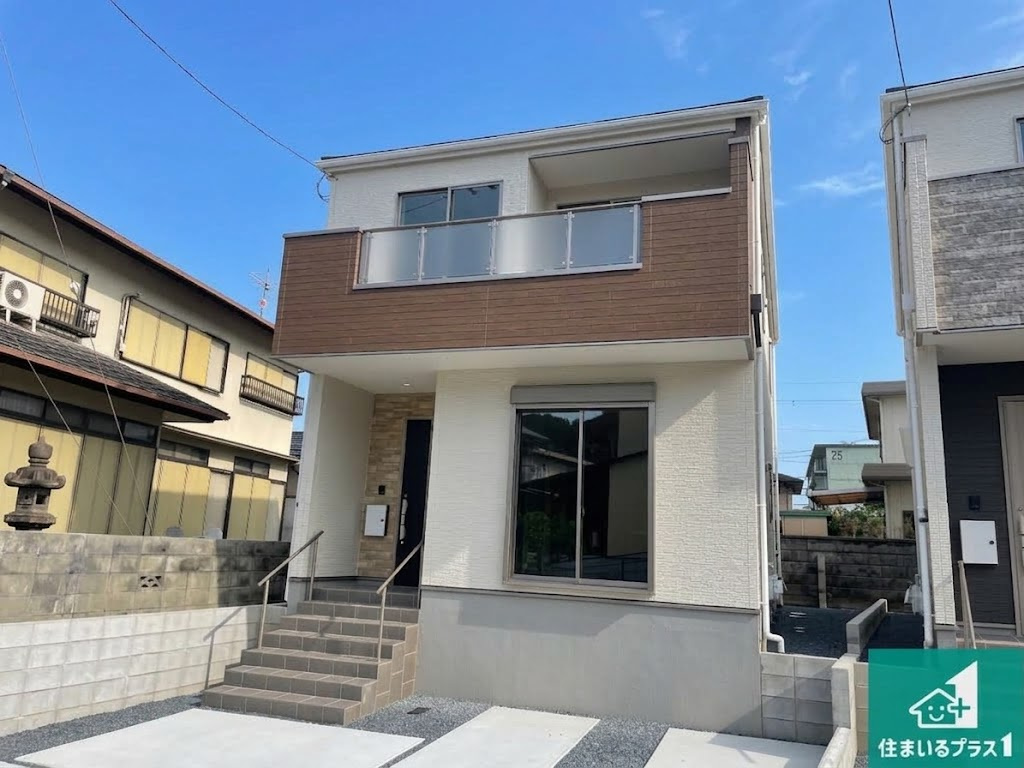 ★17(土)18(日)現地見学可能！★大津市向陽町　全2邸　の外観|お客様に長く安心して住んでいだだける事にこだわった家づくり！住んでからのアフターサービスにもしっかりと取り組んでいます！