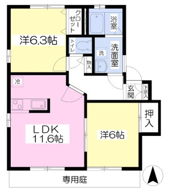 WAKABA21の間取り