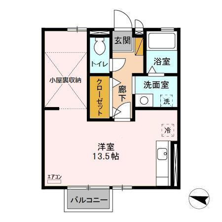 ビューテラスハイム天王台の間取り