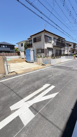 新築一戸建て 狭山市狭山台４丁目の前面道路含む現地写真|2026年7月完成予定