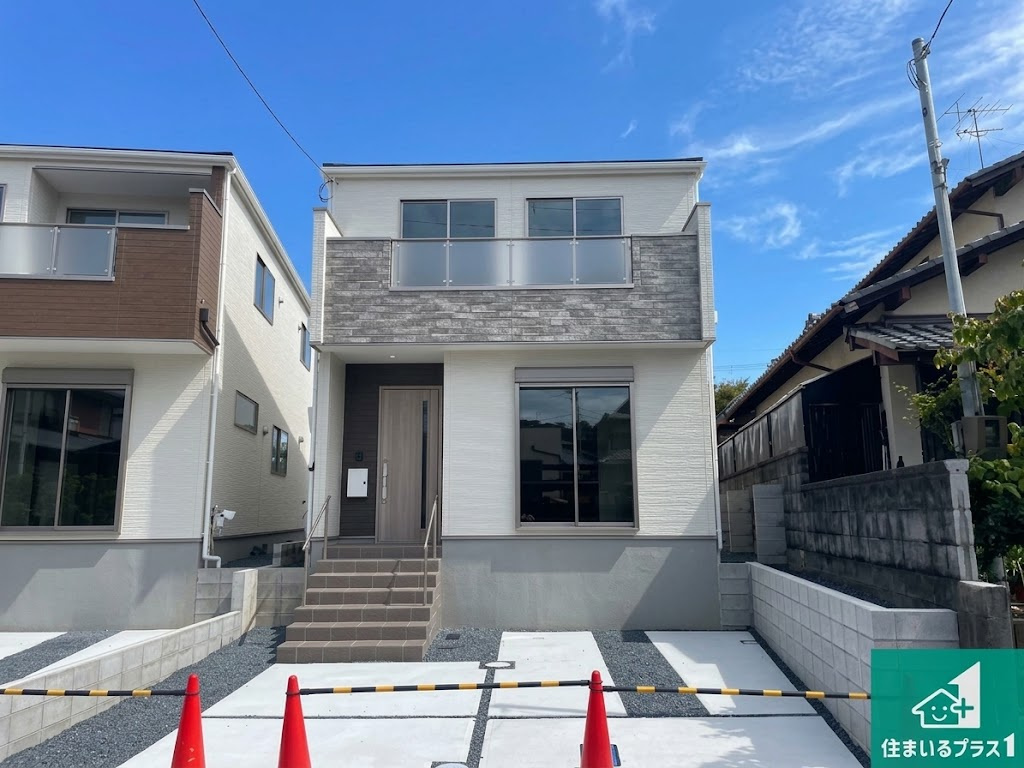 ★現地見学可能！★　大津市向陽町　全2邸　の外観|お客様に長く安心して住んでいだだける事にこだわった家づくり！住んでからのアフターサービスにもしっかりと取り組んでいます！