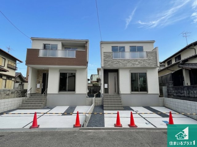 ★現地見学可能！★　大津市向陽町　全2邸　の外観|お客様に長く安心して住んでいだだける事にこだわった家づくり！住んでからのアフターサービスにもしっかりと取り組んでいます！