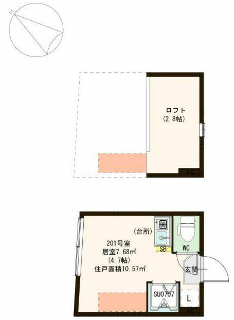 ハーモニーテラス北大塚の間取り|図面☆