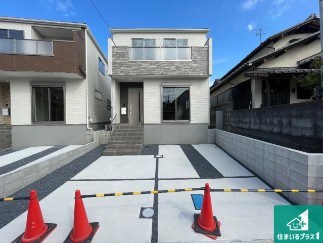 大津市向陽町　第1期　新築一戸建ての外観|安心の10年保証！外観を美しく保ち、雨水で汚れを落とします！気になることがありましたら、お気軽にお問い合わせください！