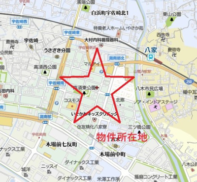 【地図】 | 事業用貸土地