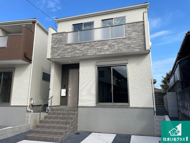 大津市向陽町　第1期　新築一戸建ての外観|お客様に長く安心して住んでいだだける事にこだわった家づくり！住んでからのアフターサービスにもしっかりと取り組んでいます！