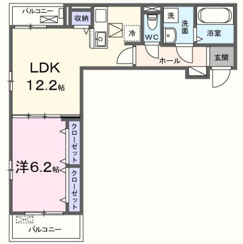 【間取り】 | 大日町３丁目アパート