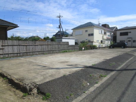 鴻巣市八幡田　売地の外観