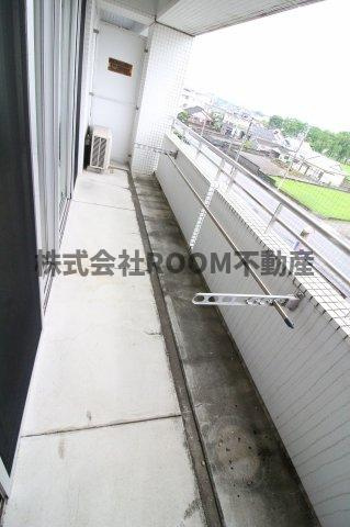 フローリッシュ広呂原のバルコニー|落ち着いた時間を過ごせるバルコニーです