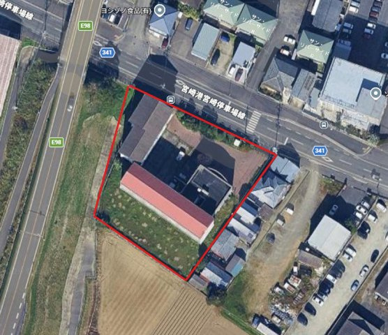 大字田吉　土地の土地図
