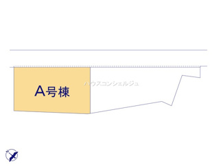 【区画図】 | 名古屋市緑区大高町字東古根49-8【仲介手数料無料】新築一戸建て　A号棟