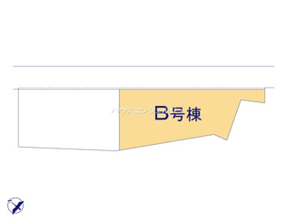 【区画図】 | 名古屋市緑区大高町字東古根49-8【仲介手数料無料】新築一戸建て　B号棟