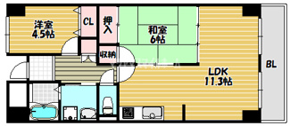 【間取り】 | 戴慶カーサグラシア